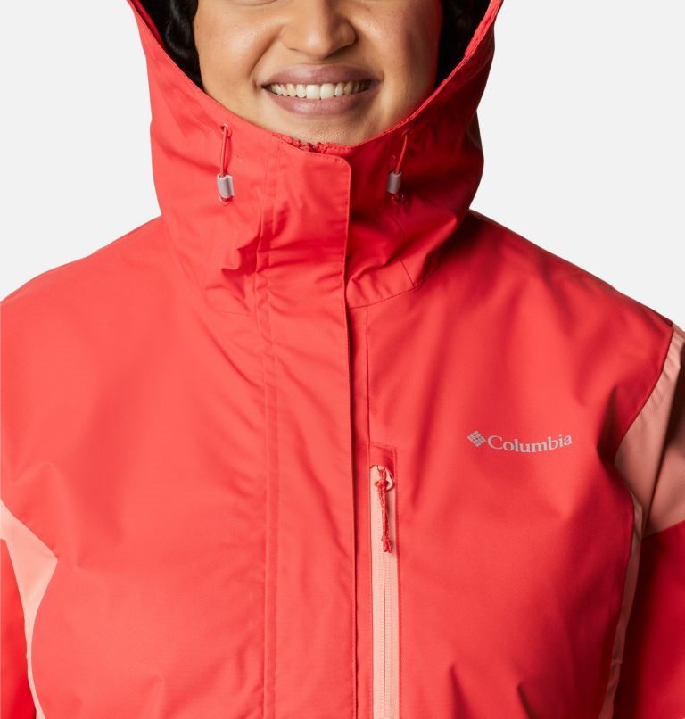 Women's Columbia Hikebound Jackets Red | Plus Size CA-H4685
